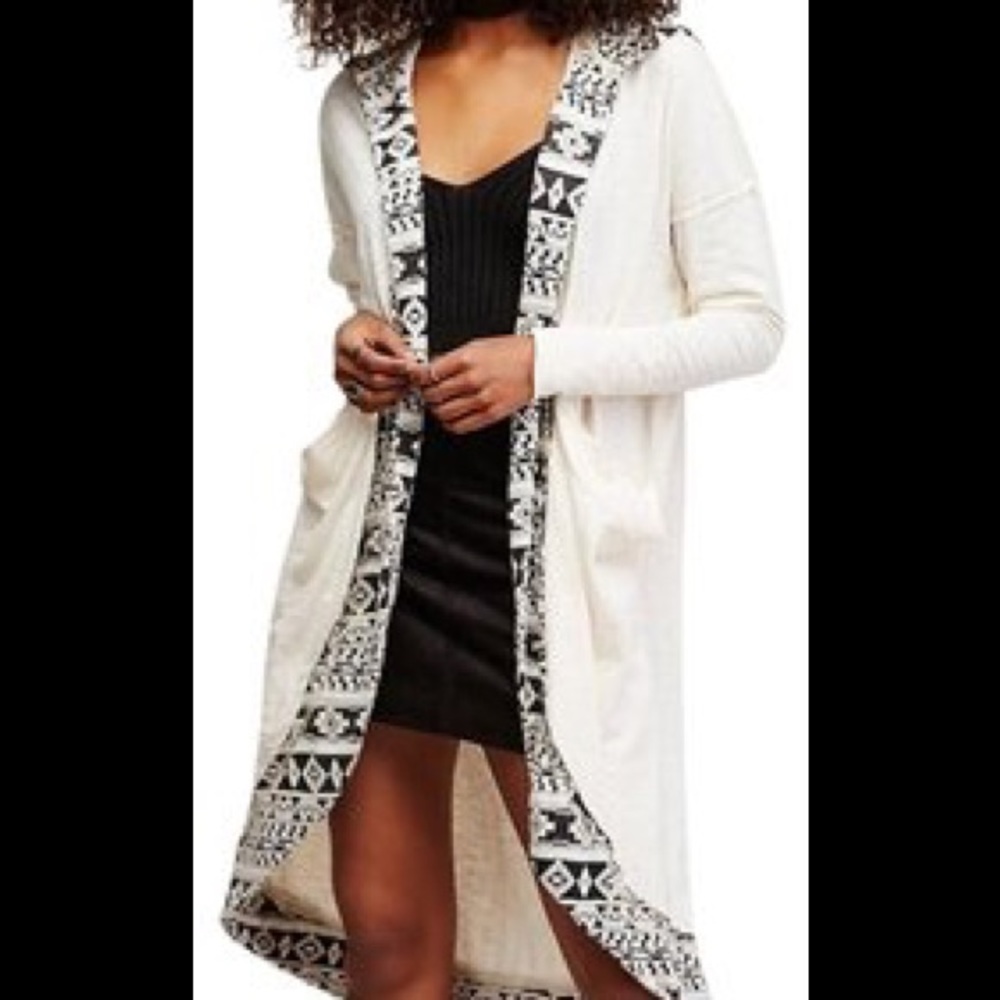 Free People Long Cardigan